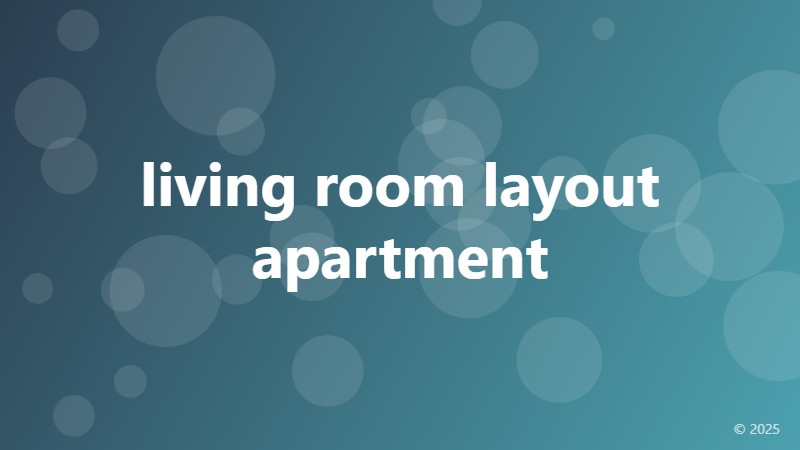 living room layout apartment