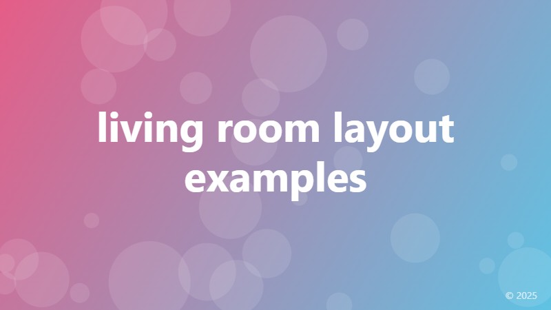 living room layout examples